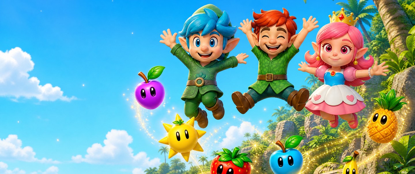 Magic Fruit World hero